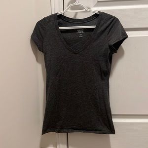 Grey V-Neck t-shirt from garage